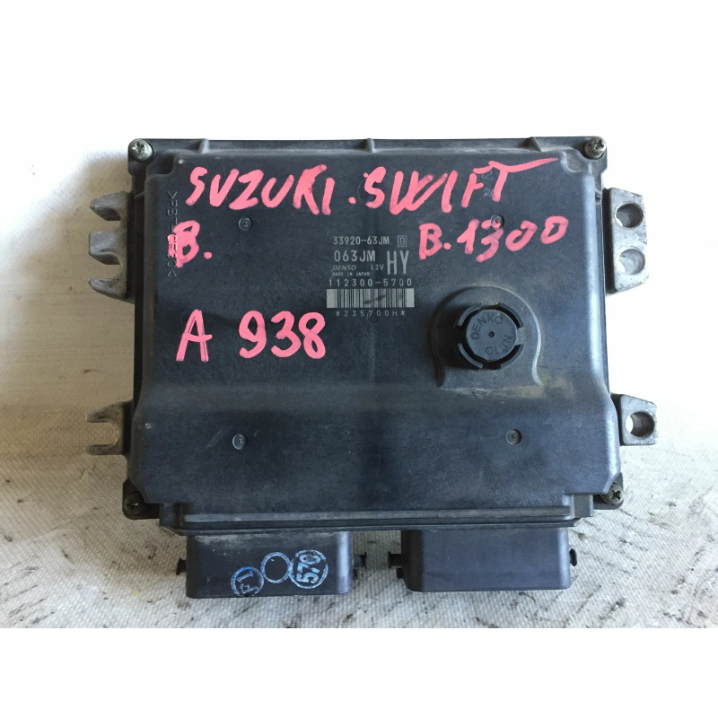 Centralina motore Denso 112300-5700 Suzuki Swift 4 serie 1.3B 2004 2010  A938
