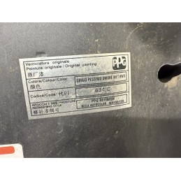 Cofano anteriore Fiat Grande Punto 2005 2018 grigio 634  B3454