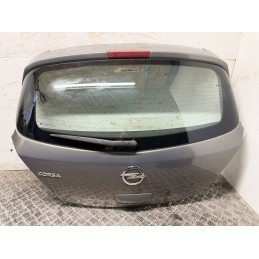 Portellone posteriore Opel Corsa D 5 porte grigio 40W completo lunotto  B3455
