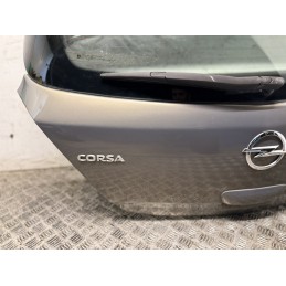 Portellone posteriore Opel Corsa D 5 porte grigio 40W completo lunotto  B3455