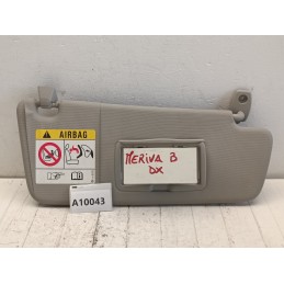 Aletta parasole pantina destra passeggero Opel Meriva B 2010 2017  A10043