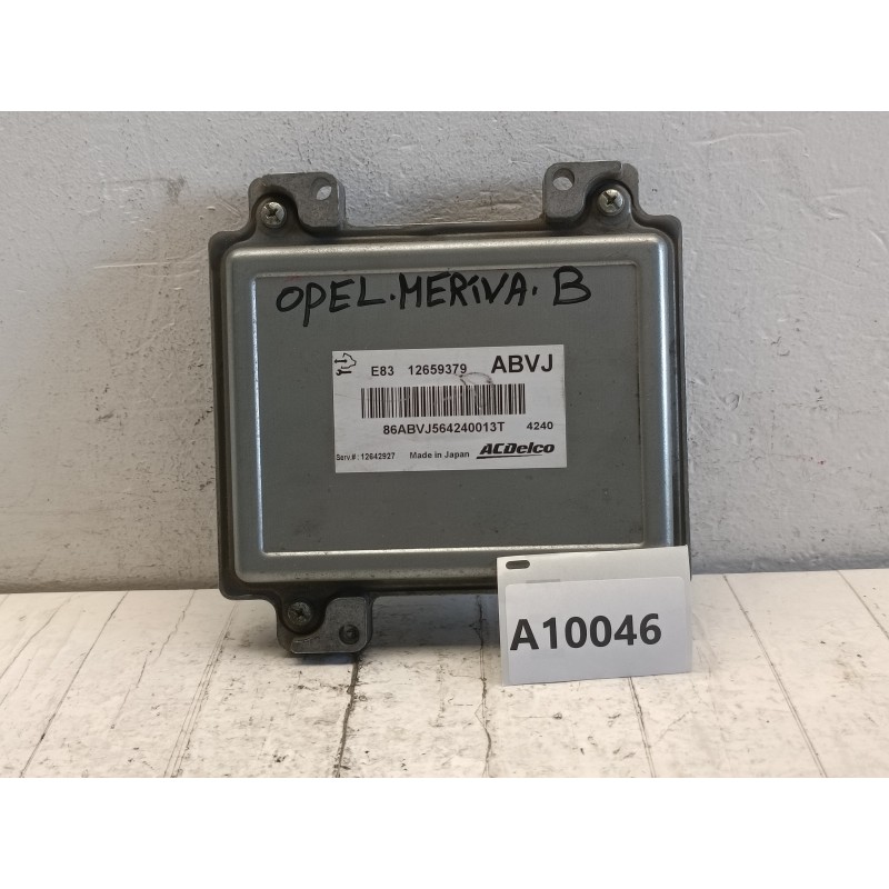 Centralina motore Opel Meriva B 1.4B 2010 2017 B14NEL 12659379 A10046 Centralina motore Opel Meriva B 1.4B 2010 2017 B14NEL 12659379 A10046