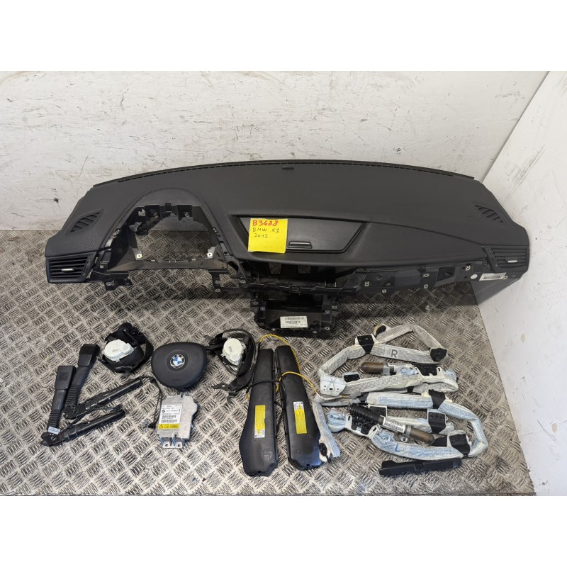 Kit Airbag Completo BMW X1 E84 2009 2015 Centralina Cinture Cruscotto B3488 Kit Airbag Completo BMW X1 E84 2009 2015 Centralina Cinture Cruscotto B3488