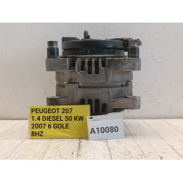 Alternatore Bosch Peugeot 207 1.4D 8HZ 150A 9646321880 0124525035  A10080