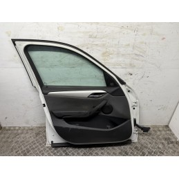 Porta Anteriore Sinistra Bmw X1 E84 2009 2015 Bianca Completa Usata  B3492