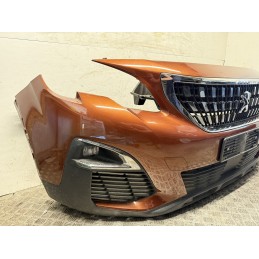 Paraurti Anteriore Peugeot 3008 2016 2020 Arancione Elgd Originale  B3286