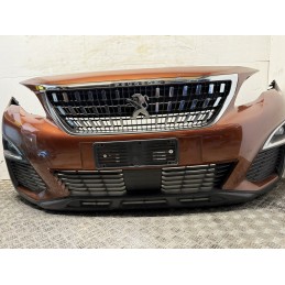Paraurti Anteriore Peugeot 3008 2016 2020 Arancione Elgd Originale  B3286