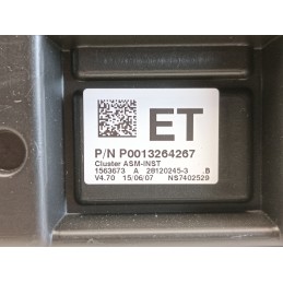 Contachilometri quadro strumenti Opel Corsa D 1.2B P0013264267  A10132