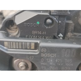 Alternatore 100A Opel Meriva B 1.4 Benz Gpl 01247425085 13266809  A10136