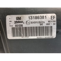 Faro fanale anteriore sinistro Opel Corsa D 2006 2010 13186381  A10141