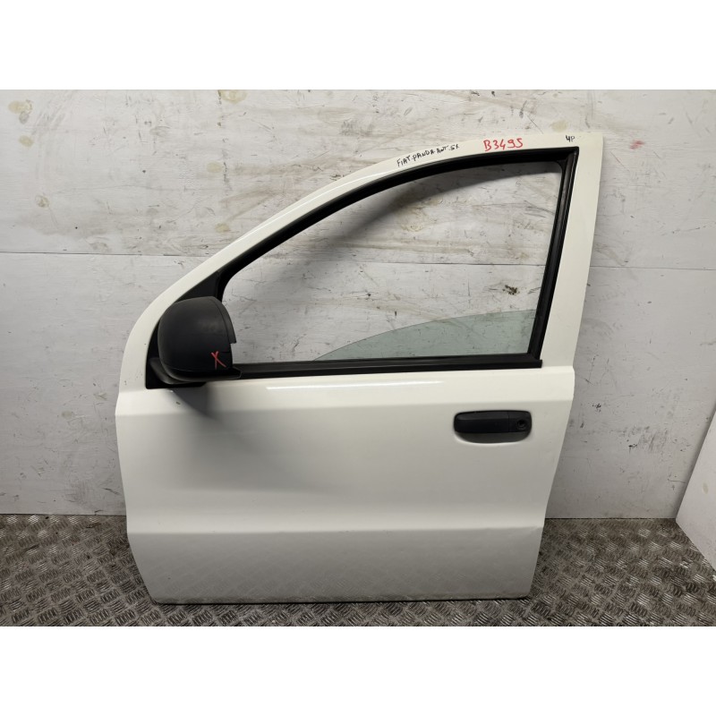 Porta Anteriore Sinistra Fiat Panda 169 2003 2012 Bianca Usata B3495 Porta Anteriore Sinistra Fiat Panda 169 2003 2012 Bianca Usata B3495