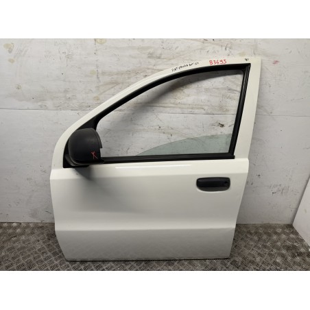 Porta Anteriore Sinistra Fiat Panda 169 2003 2012 Bianca Usata  B3495