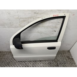 Porta Anteriore Sinistra Fiat Panda 169 2003 2012 Bianca Usata  B3495