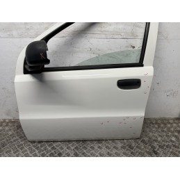 Porta Anteriore Sinistra Fiat Panda 169 2003 2012 Bianca Usata  B3495