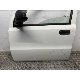 Porta Anteriore Sinistra Fiat Panda 169 2003 2012 Bianca Usata  B3495
