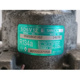 Compressore aria condizionata clima Renault Clio 2 1.2B 8200037058  A10148