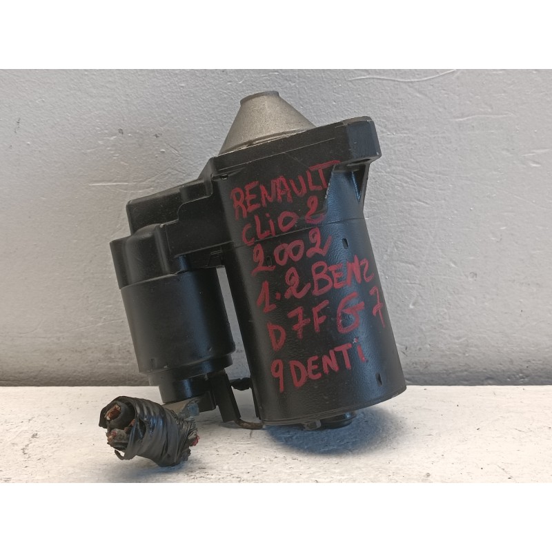 Motorino avviamento Renault Clio 2 1.2B Bosch 0986017840 D7F G7 A10151 Motorino avviamento Renault Clio 2 1.2B Bosch 0986017840 D7F G7 A10151