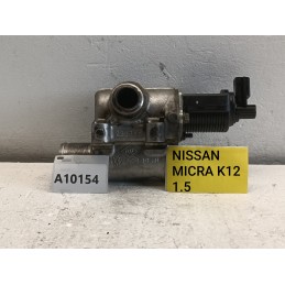 Valvola EGR Gas scarico Nissan Micra K12 Renault 1.5D K9K 255366  A10154