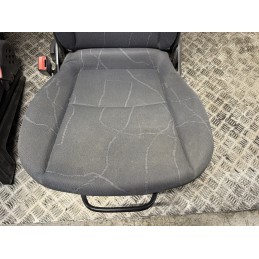 Coppia Sedili Anteriori Smart 450 Fortwo 1998 2007 Tessuto Grigio  B3525