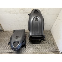 Coppia Sedili Anteriori Smart 450 Fortwo 1998 2007 Tessuto Grigio  B3525
