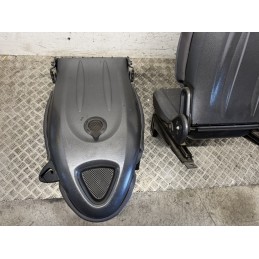 Coppia Sedili Anteriori Smart 450 Fortwo 1998 2007 Tessuto Grigio  B3525