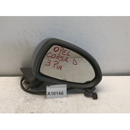 Specchietto retrovisore destro Opel Corsa D 2006 2014 3 Pin  A10166