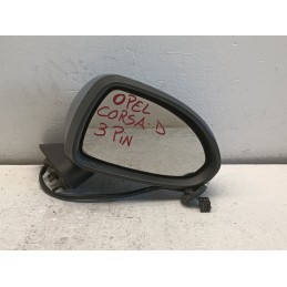 Specchietto retrovisore destro Opel Corsa D 2006 2014 3 Pin  A10166