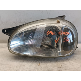 FARO FANALE ANTERIORE SINISTRO OPEL CORSA B RESTYLING 1997 2000  A4982