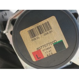 Cintura sicurezza anteriore sinistra Opel Corsa D 607707700D 2006 2014  A10168