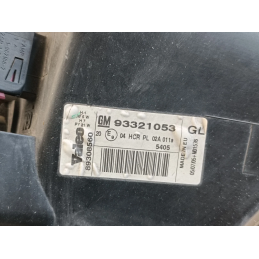 FARO FANALE ANTERIORE DESTRO OPEL Meriva A 03-06  A4978