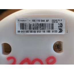 Pompa carburante galleggiante Peugeot 3008 2 serie 1.5D 9809358780  A10179