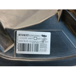 FARO FANALE ANTERIORE DESTRO RENAULT KANGOO MK1 2003 2008  A4998