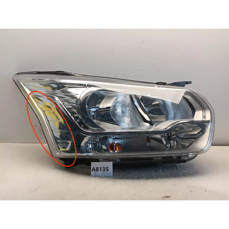 FARO FANALE ANTERIORE DESTRO FORD TRANSIT MK8 2017 GRAFFIATO A8135 FARO FANALE ANTERIORE DESTRO FORD TRANSIT MK8 2017 GRAFFIATO A8135