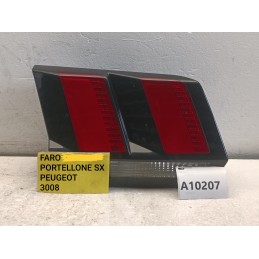 Stop fanale interno sul portellone sinistro Peugeot 3008 2 9810477880  A10207