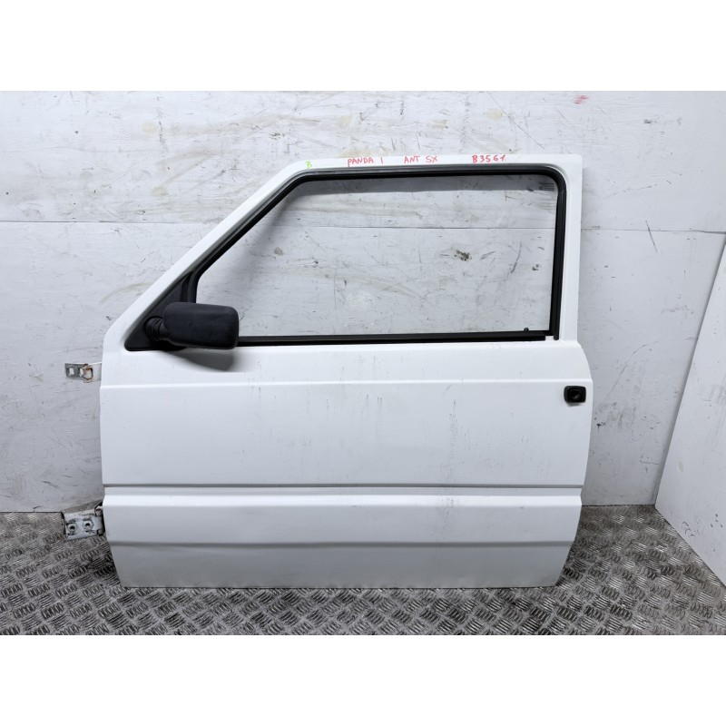 Porta Anteriore Sinistra Fiat Panda 141 Bianca Prima Serie 1980 2003 B3561 Porta Anteriore Sinistra Fiat Panda 141 Bianca Prima Serie 1980 2003 B3561