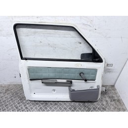 Porta Anteriore Sinistra Fiat Panda 141 Bianca Prima Serie 1980 2003  B3561