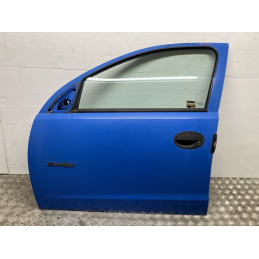 OPEL CORSA C Porta Portiera Anteriore Sinistra 5P Sportello 2000 2006 BLU  B2151