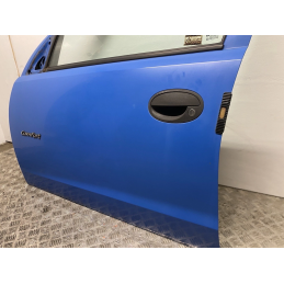 OPEL CORSA C Porta Portiera Anteriore Sinistra 5P Sportello 2000 2006 BLU  B2151