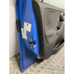 OPEL CORSA C Porta Portiera Anteriore Sinistra 5P Sportello 2000 2006 BLU  B2151