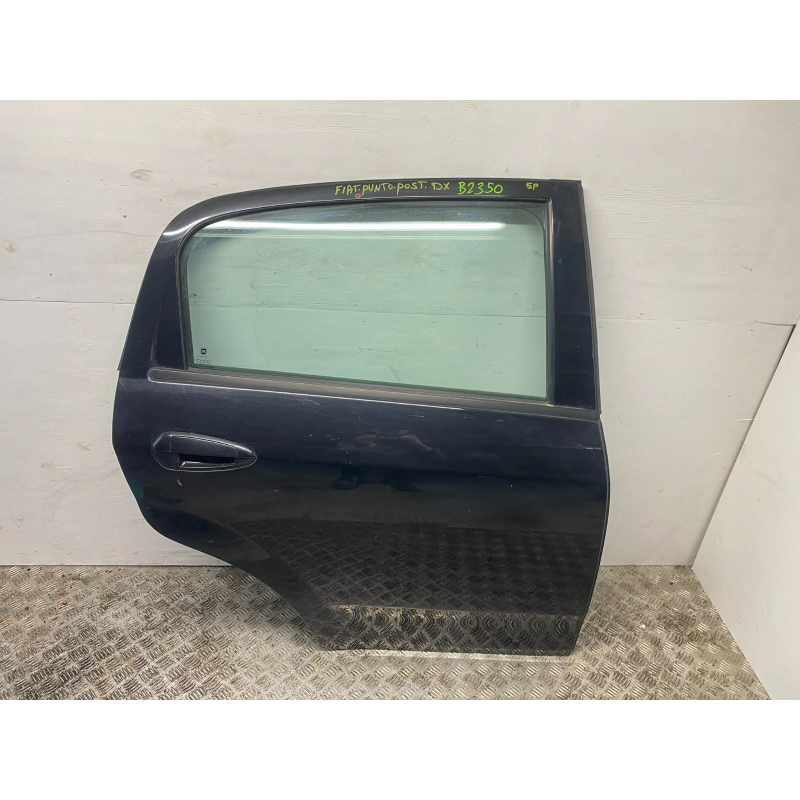 PORTA PORTIERA POSTERIORE DESTRA FIAT GRANDE PUNTO EVO NERO 876 2012 2018  B2350
