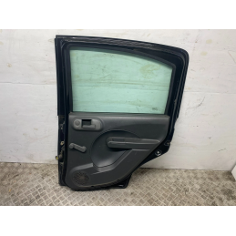 PORTA PORTIERA POSTERIORE DESTRA DX FIAT PANDA 2 169 NERO PROVOCATORE 891  B2585