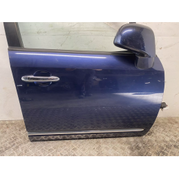 PORTA PORTIERA ANTERIORE DESTRA DX KIA CARENS 2 2006 2013 SPORTELLO BLU  B2651