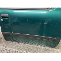 PORTA PORTIERA FIAT PUNTO 176 5 PORTE ANTERIORE DESTRA VERDE 1993 1999  B2295