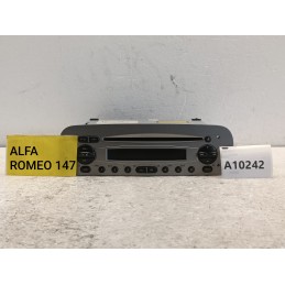 Autoradio stereo CD Alfa Romeo 147 156053469 7643301316 NO CODICE  A10242