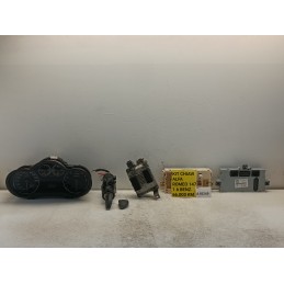 Kit chiave accensione Alfa Romeo 147 1.6B centralina 73501813  A10249