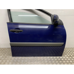 RENAULT MEGANE 2 2002 2010 PORTA PORTIERA ANTERIORE DESTRA BLU  B2070