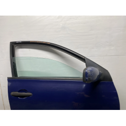 RENAULT MEGANE 2 2002 2010 PORTA PORTIERA ANTERIORE DESTRA BLU  B2070