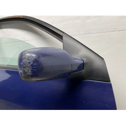 RENAULT MEGANE 2 2002 2010 PORTA PORTIERA ANTERIORE DESTRA BLU  B2070