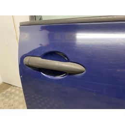 RENAULT MEGANE 2 2002 2010 PORTA PORTIERA ANTERIORE DESTRA BLU  B2070