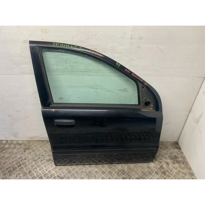 PORTA PORTIERA ANTERIORE DESTRA DX FIAT PANDA 2 169 NERO PROVOCATORE 891 B2584 PORTA PORTIERA ANTERIORE DESTRA DX FIAT PANDA 2 169 NERO PROVOCATORE 891 B2584